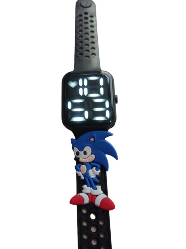 1 Relogio Do Sonic Digital - Imagem 4