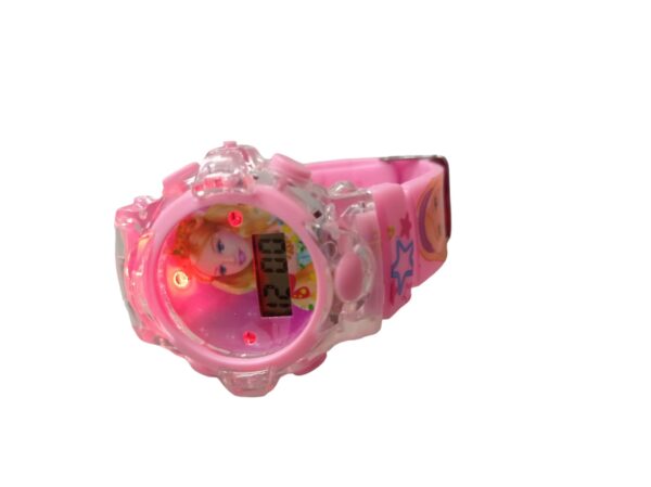 10 Barbie Relogio Musical  E Brilha Lindo Kids Lembrancinha - Imagem 3